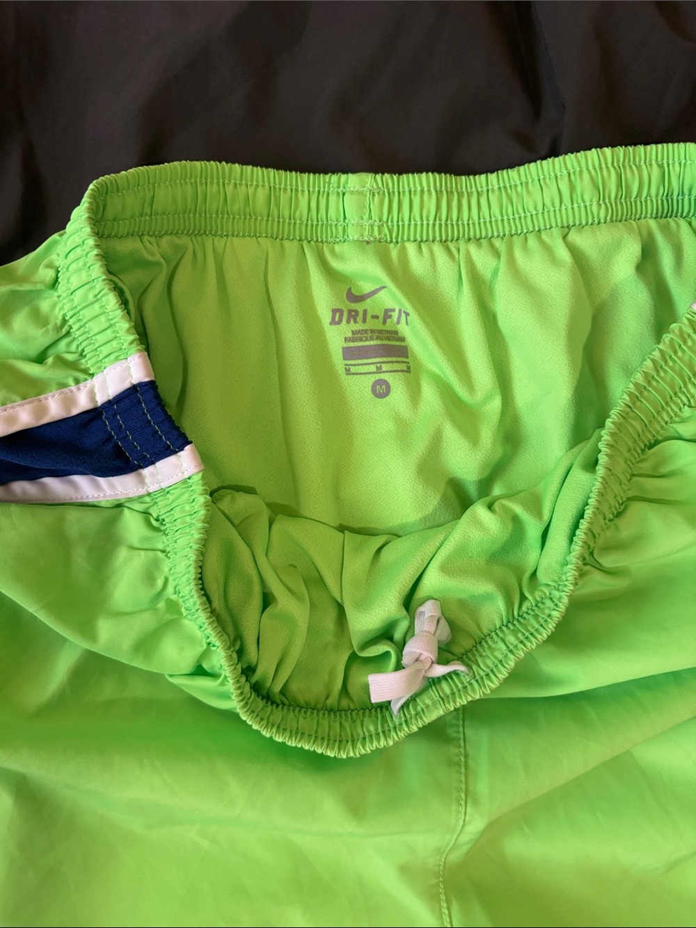 Women’s Athletic Shorts Pack - Green, Black, Blue - Picture 2 of 10